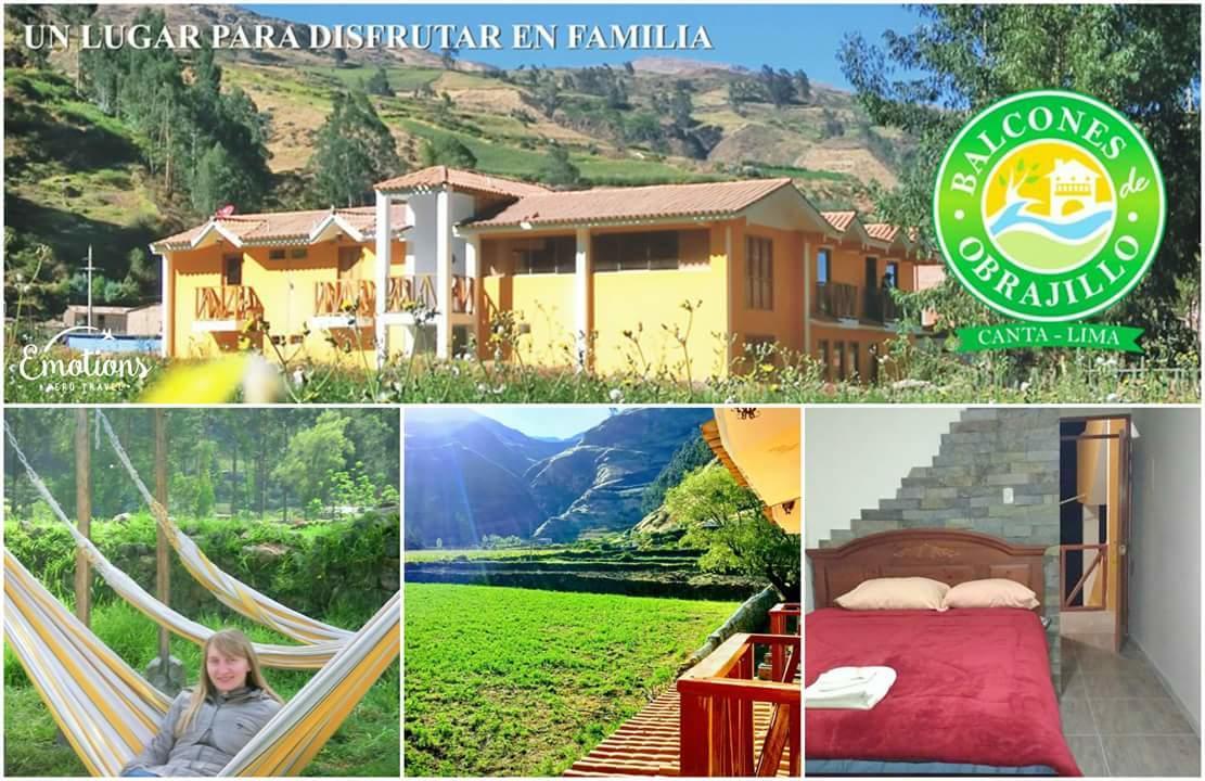 Balcones De Obrajillo Hotel Канта Екстериор снимка